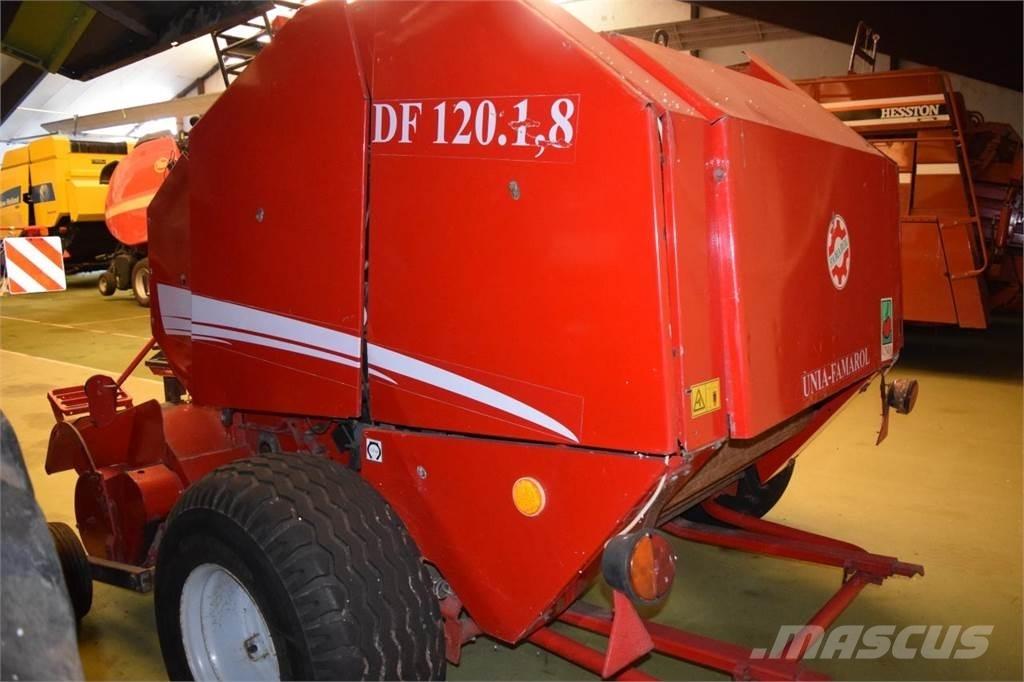 Unia DF 120.1.8 Lis na válcové balíky