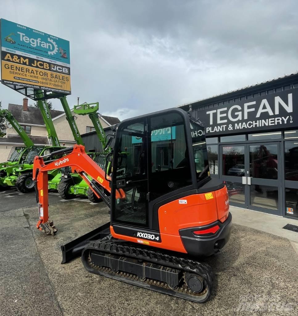 Kubota KX 030-4 Mini rýpadla < 7t