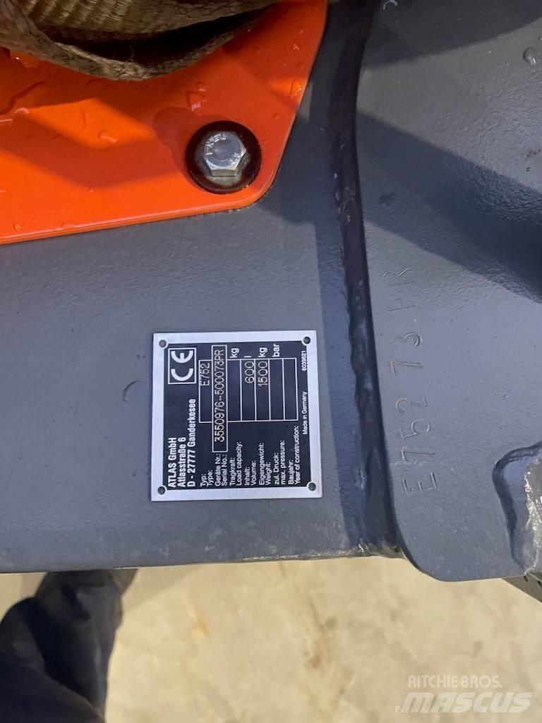 Atlas E752 Klešťové drapáky