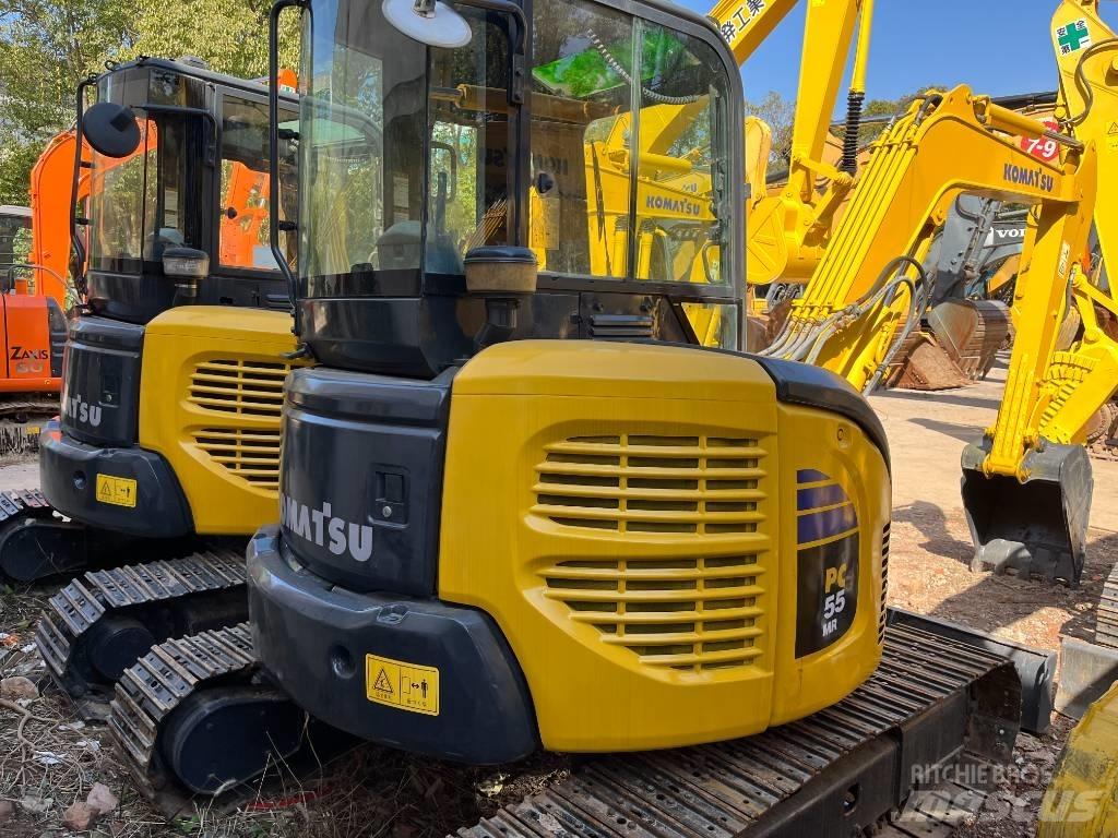 Komatsu PC 55 Pásová rýpadla