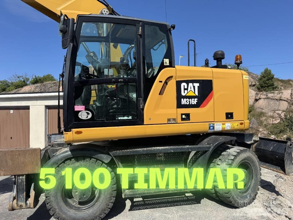 CAT M316F Kolová rýpadla