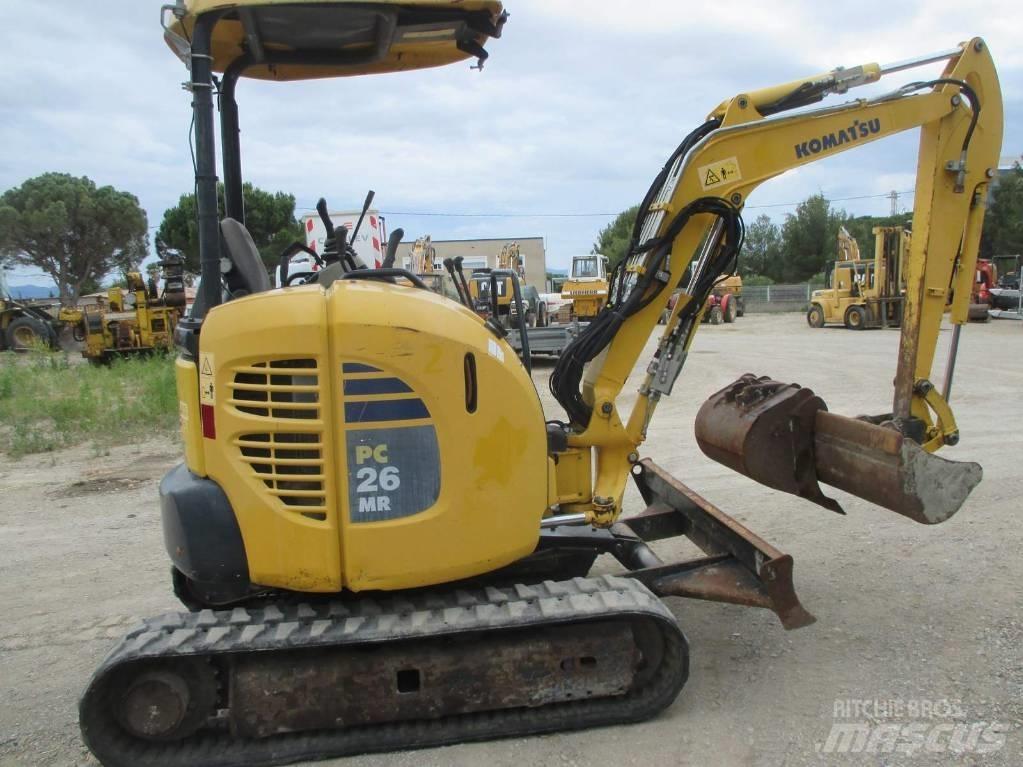 Komatsu PC 26 MR-3 Mini rýpadla < 7t