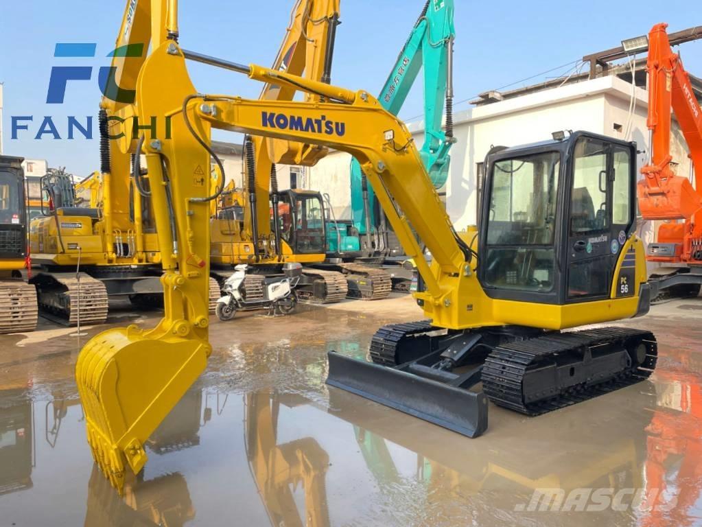 Komatsu PC 56-7 Pásová rýpadla