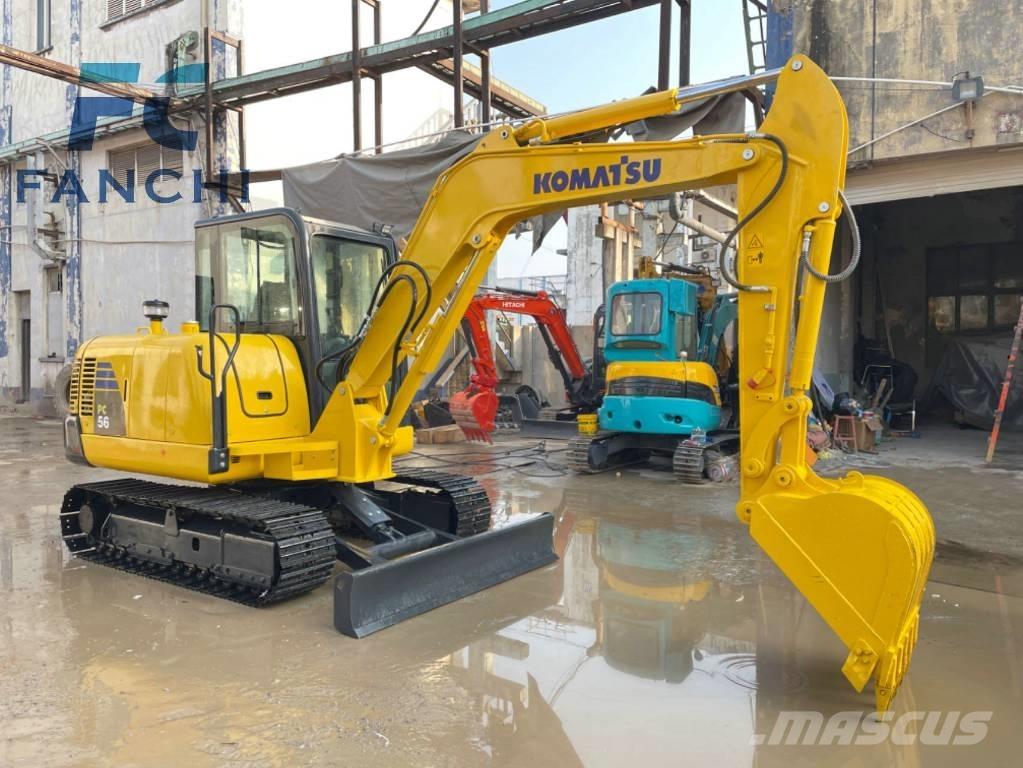 Komatsu PC 56-7 Pásová rýpadla