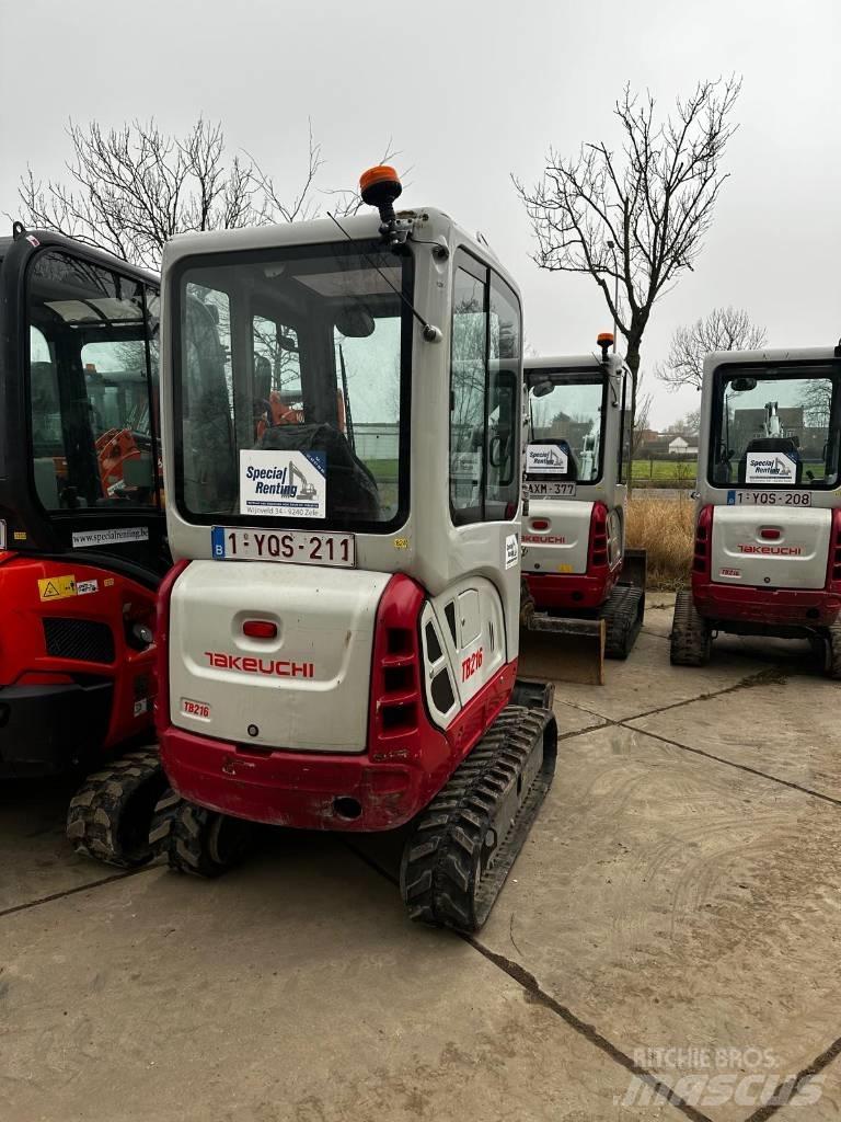 Takeuchi TB 216 Mini rýpadla < 7t