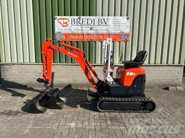 Kubota U 10-3 Mini rýpadla < 7t