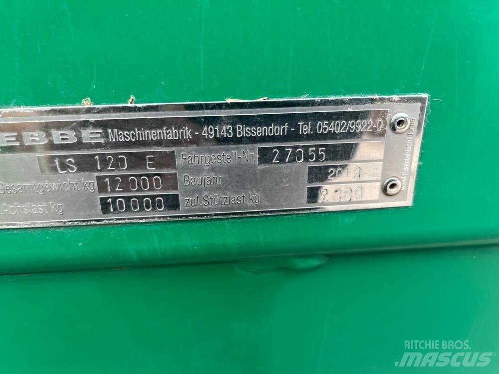 Tebbe 120 LS Rozmetadla chlévské mrvy