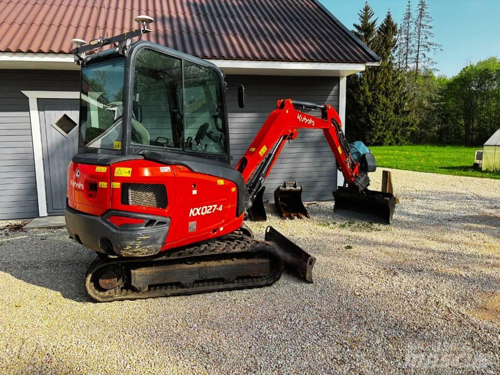 Kubota KX 027-4 Mini rýpadla < 7t