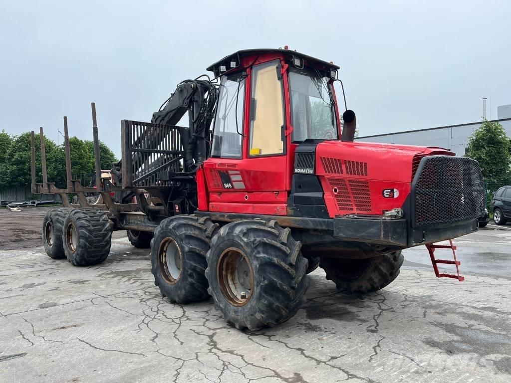 Komatsu 865 Vyvážecí traktory