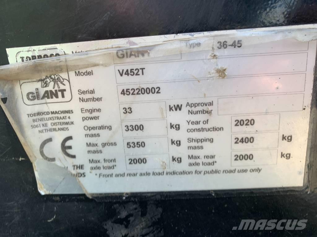 GiANT V 452 T Víceúčelové nakladače
