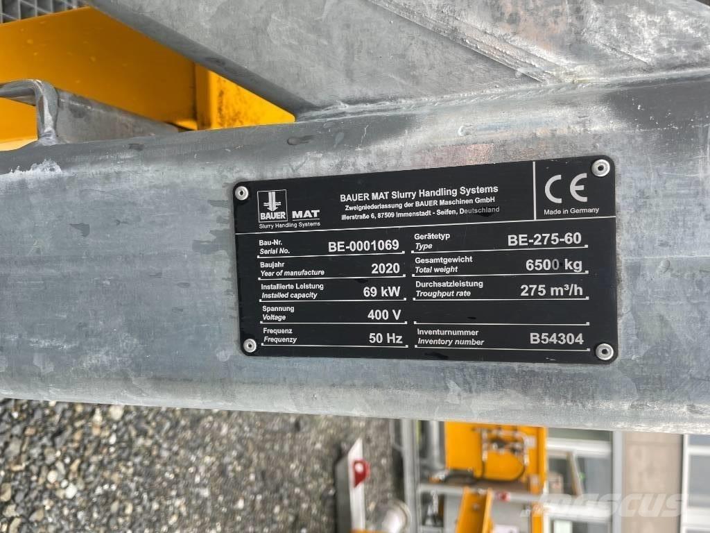 Bauer MAT BE 275-60 Stavebnictví - ostatní