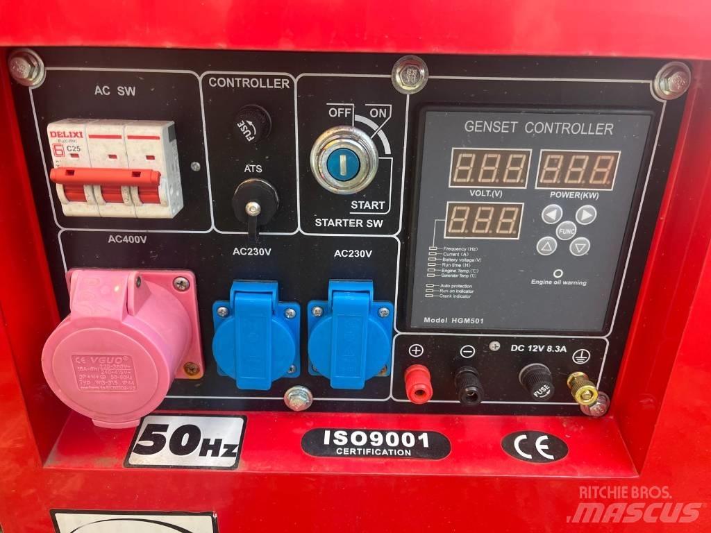 Bauer GFS-6 Naftové generátory