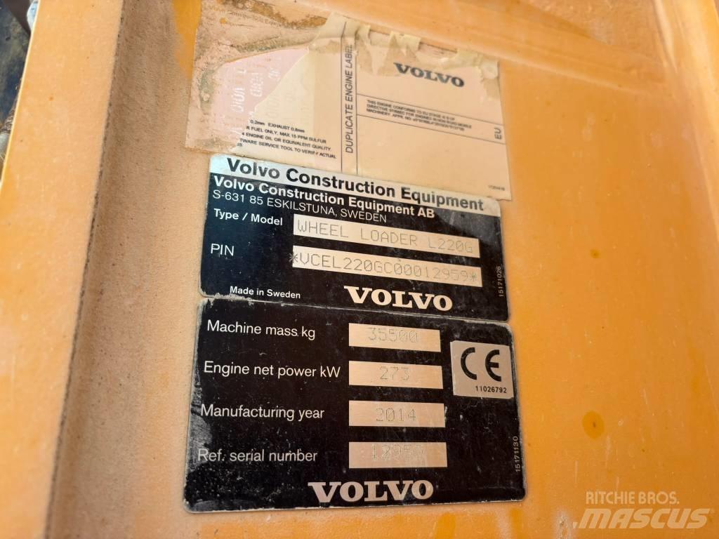 Volvo L 220 G Kolové nakladače