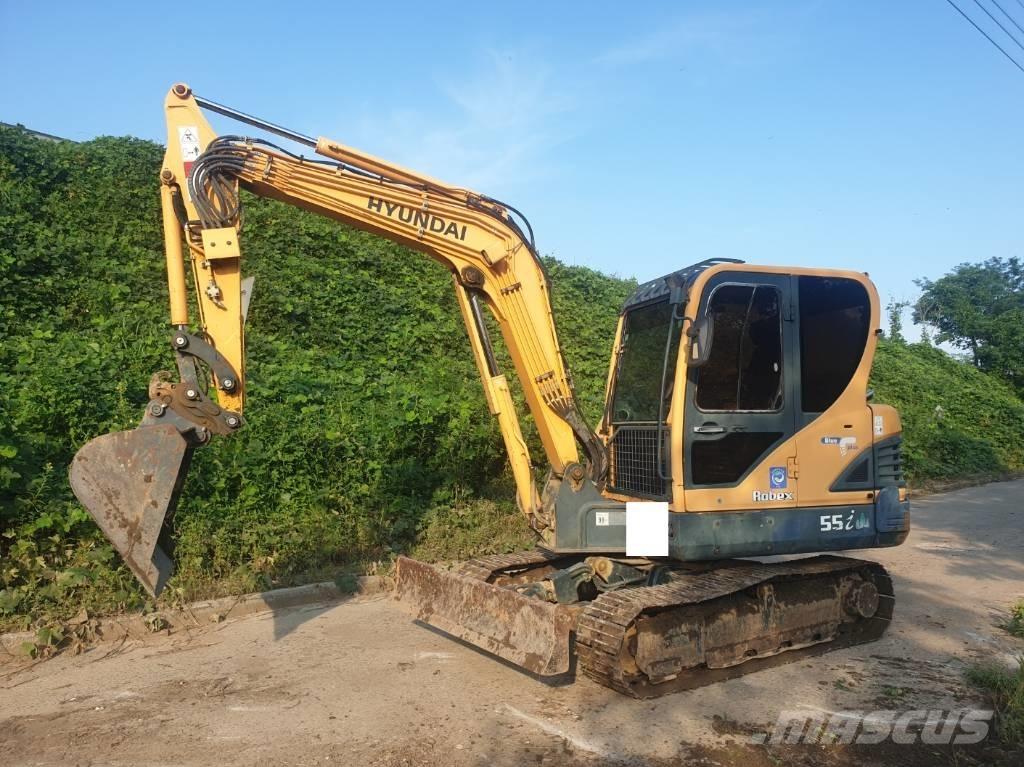 Hyundai Robex 55 Mini rýpadla < 7t