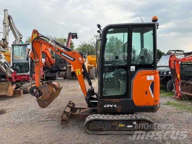 Doosan DX 19Z Mini rýpadla < 7t