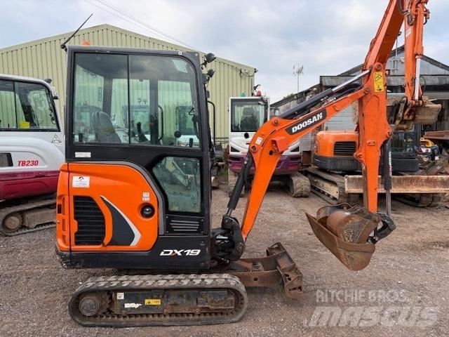 Doosan DX 19Z Mini rýpadla < 7t