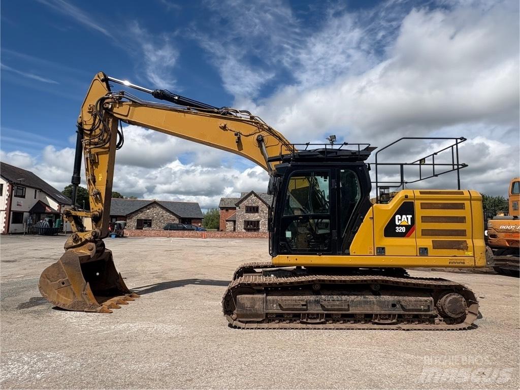CAT 320 07B Pásová rýpadla