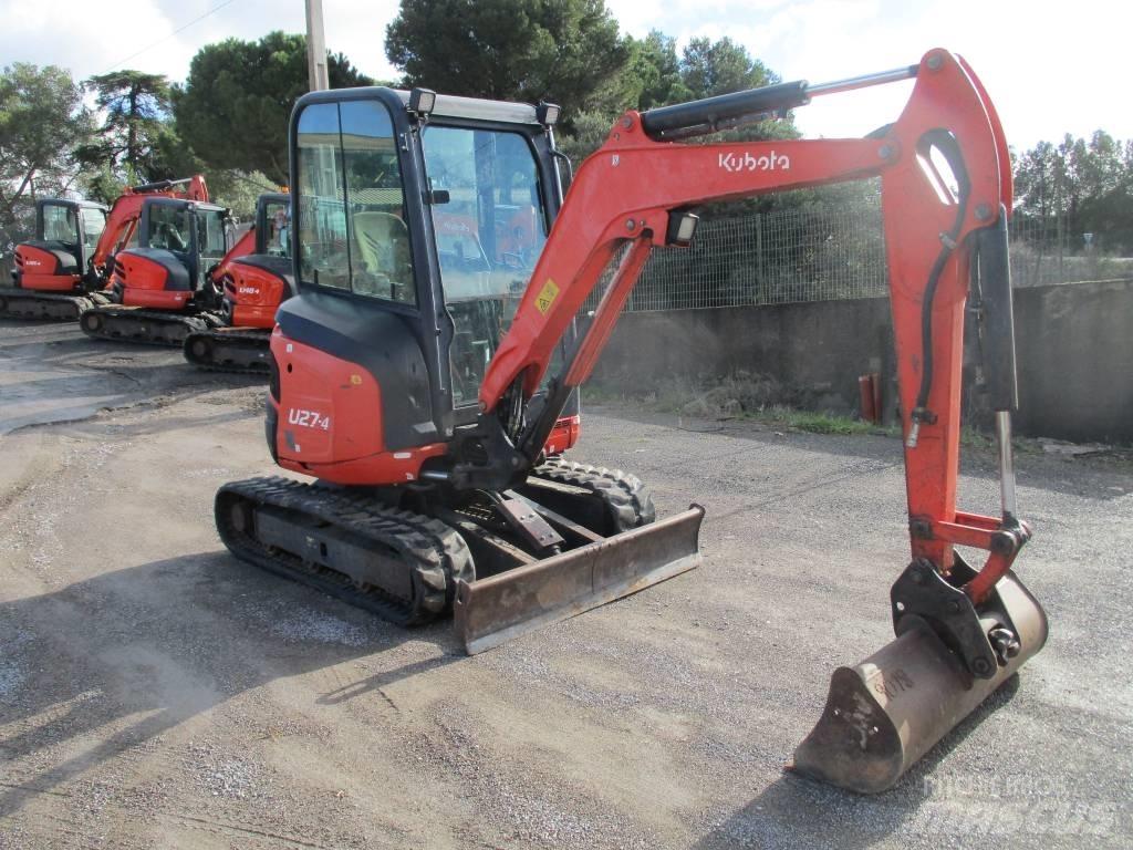 Kubota U 27-4 Mini rýpadla < 7t