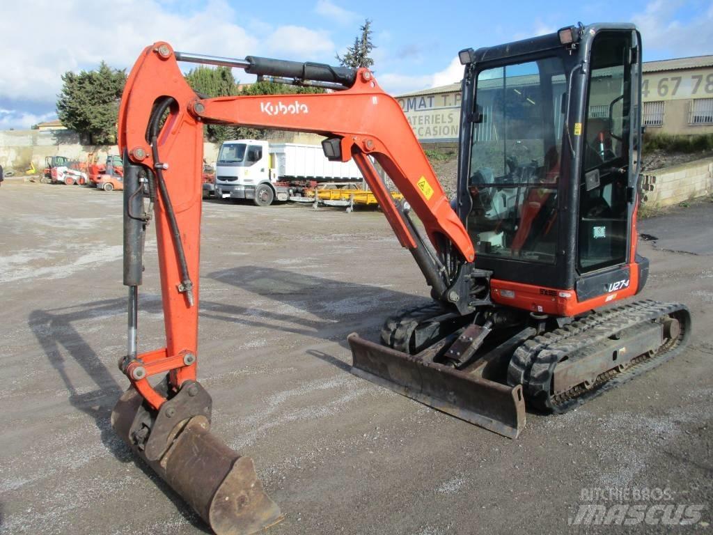 Kubota U 27-4 Mini rýpadla < 7t