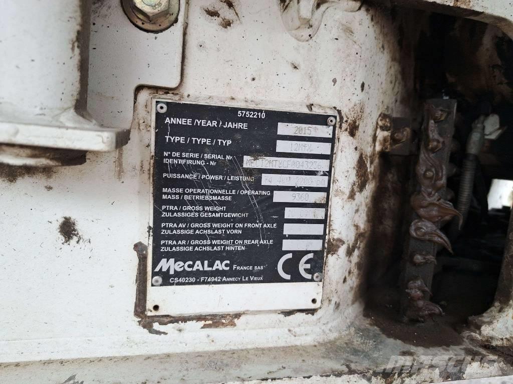 Mecalac 12 MTX Kolová rýpadla