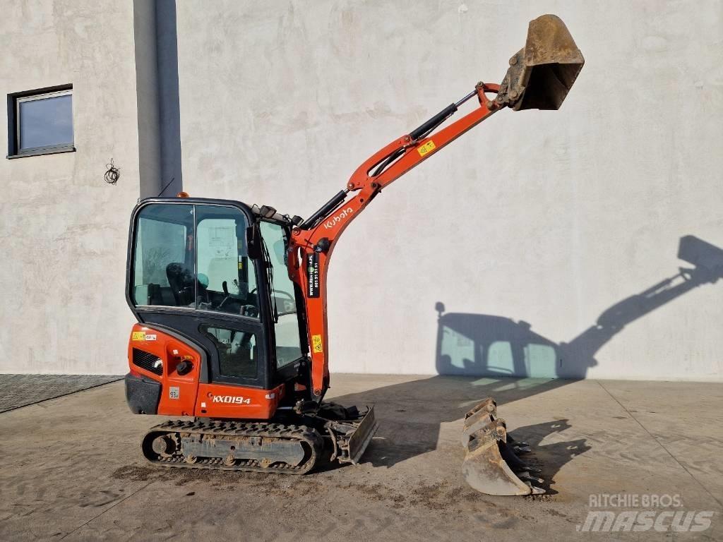 Kubota KX 019-4   P373 Mini rýpadla < 7t