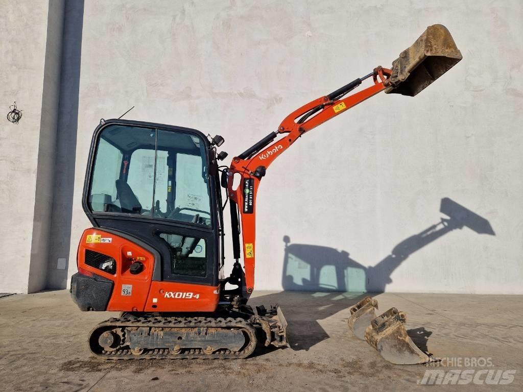 Kubota KX 019-4   P373 Mini rýpadla < 7t