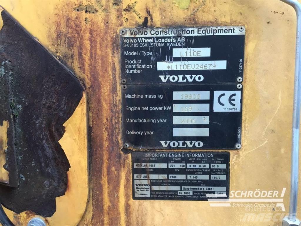 Volvo L 110 E Kolové nakladače