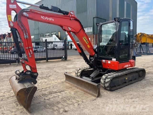 Kubota U 56-5 Mini rýpadla < 7t