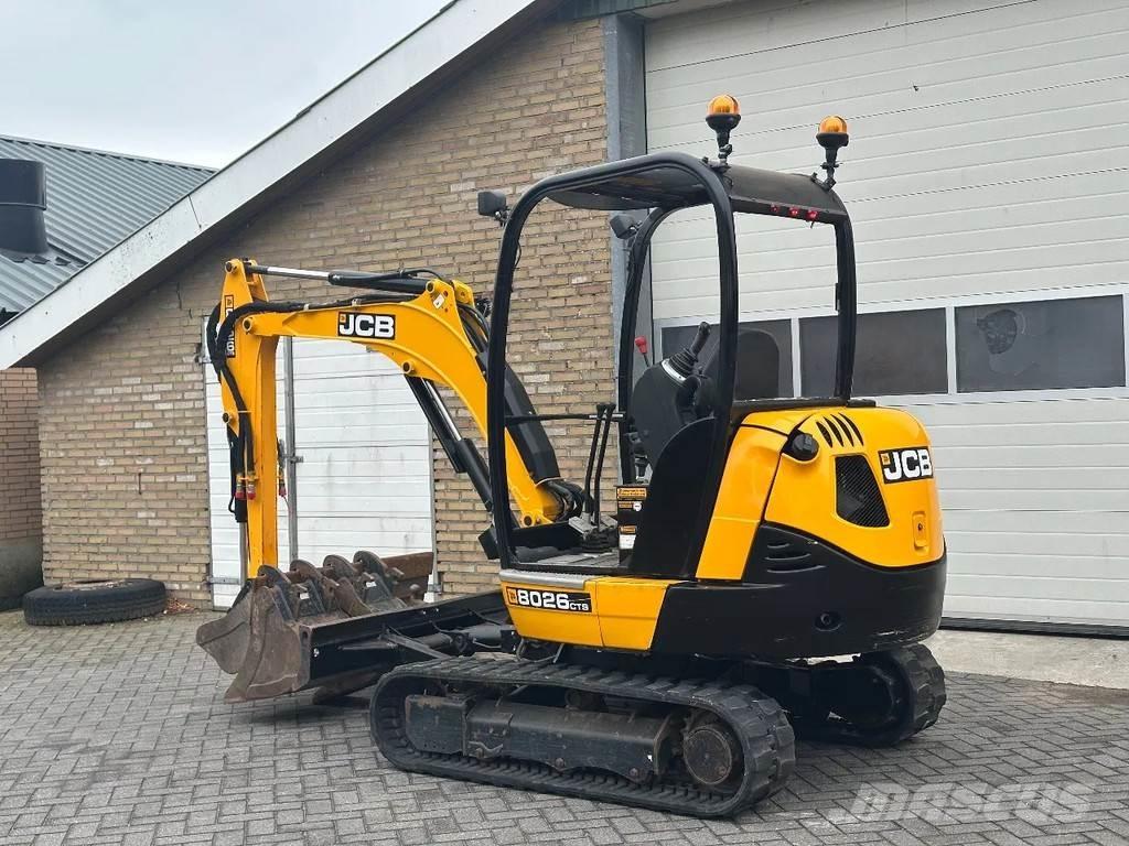 JCB 8026 CTS Mini rýpadla < 7t