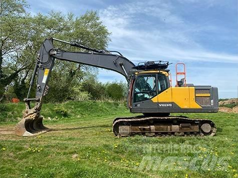 Volvo EC 220 EL Pásová rýpadla
