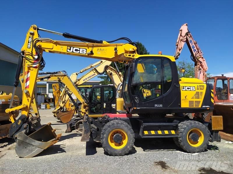 JCB JS 145 W Kolová rýpadla