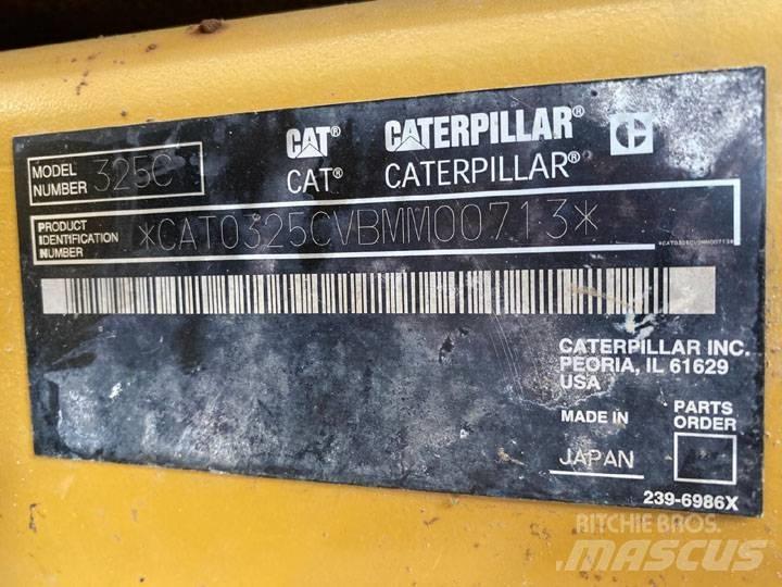 CAT 325CL Pásová rýpadla