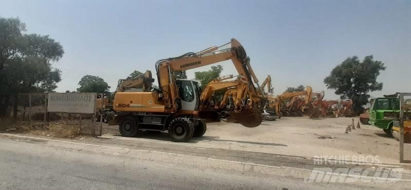 Liebherr A 904 C Kolová rýpadla