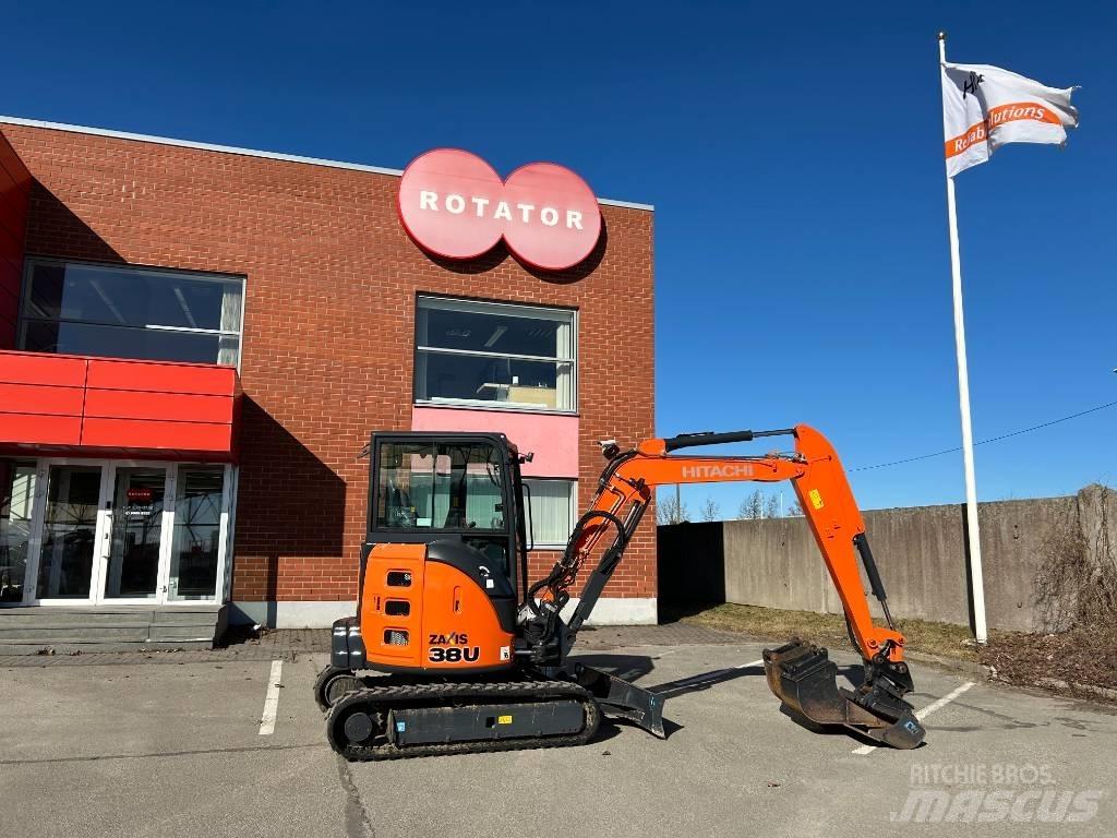 Hitachi ZX 38 U-5 A Mini rýpadla < 7t