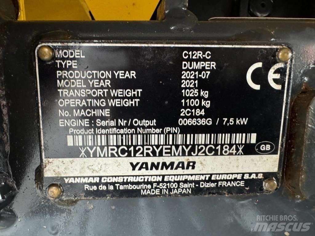 Yanmar C 12 RC Pásové dempry