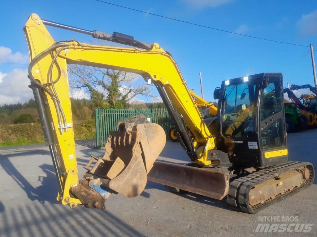 Yanmar Vio 82 Pásová rýpadla
