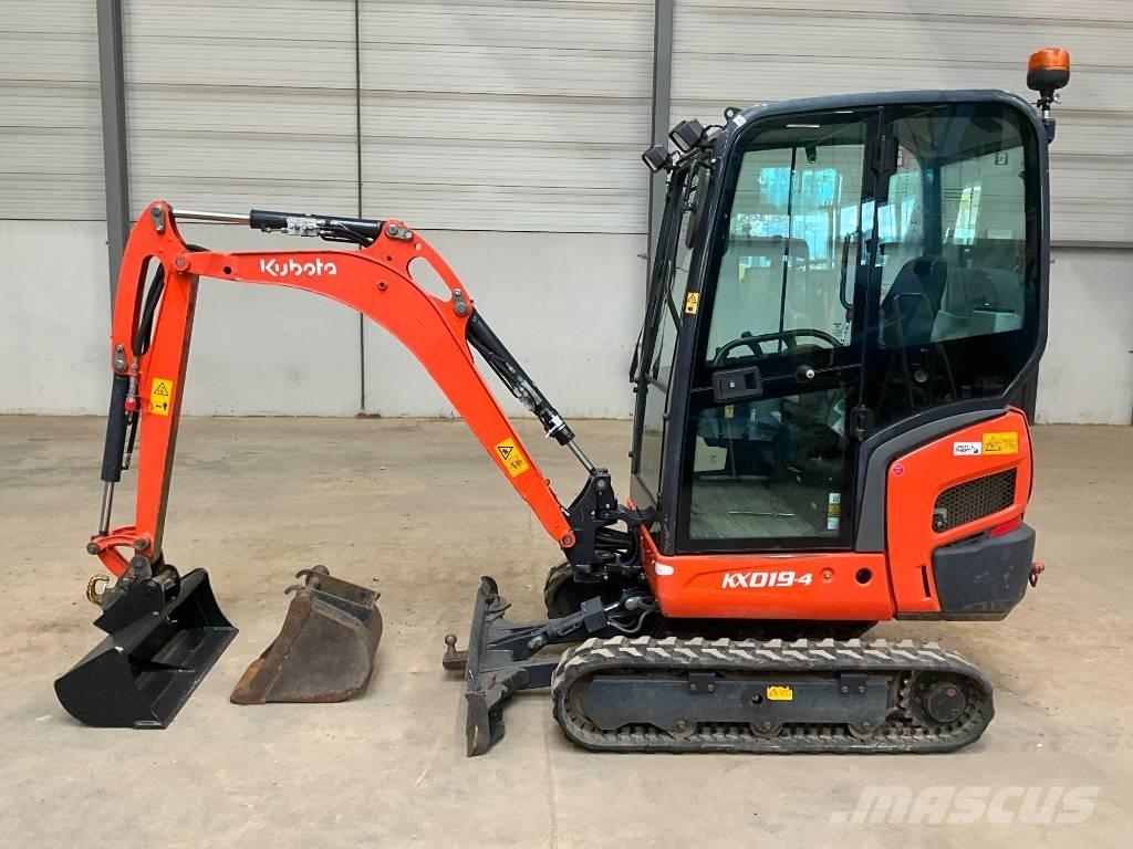 Kubota KX 019-4 Mini rýpadla < 7t