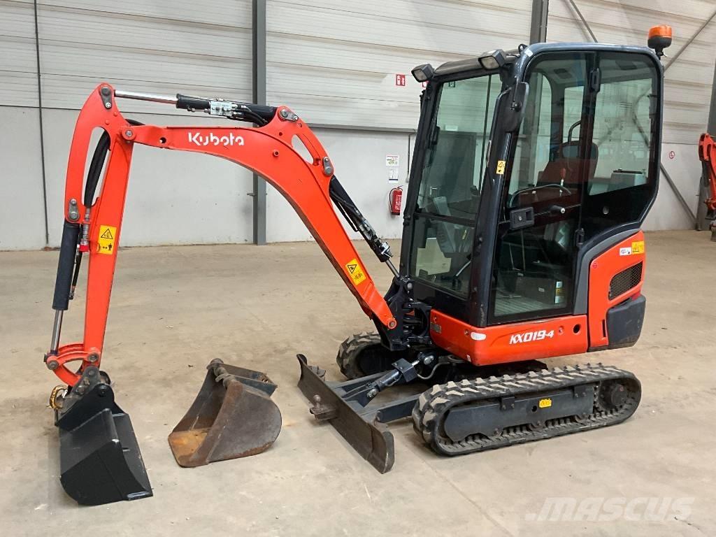 Kubota KX 019-4 Mini rýpadla < 7t