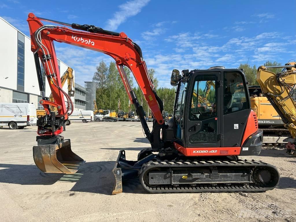 Kubota KX 080-4 A2 Midi rýpadla 7t - 12t