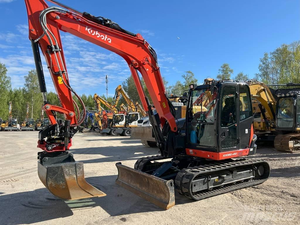 Kubota KX 080-4 A2 Midi rýpadla 7t - 12t