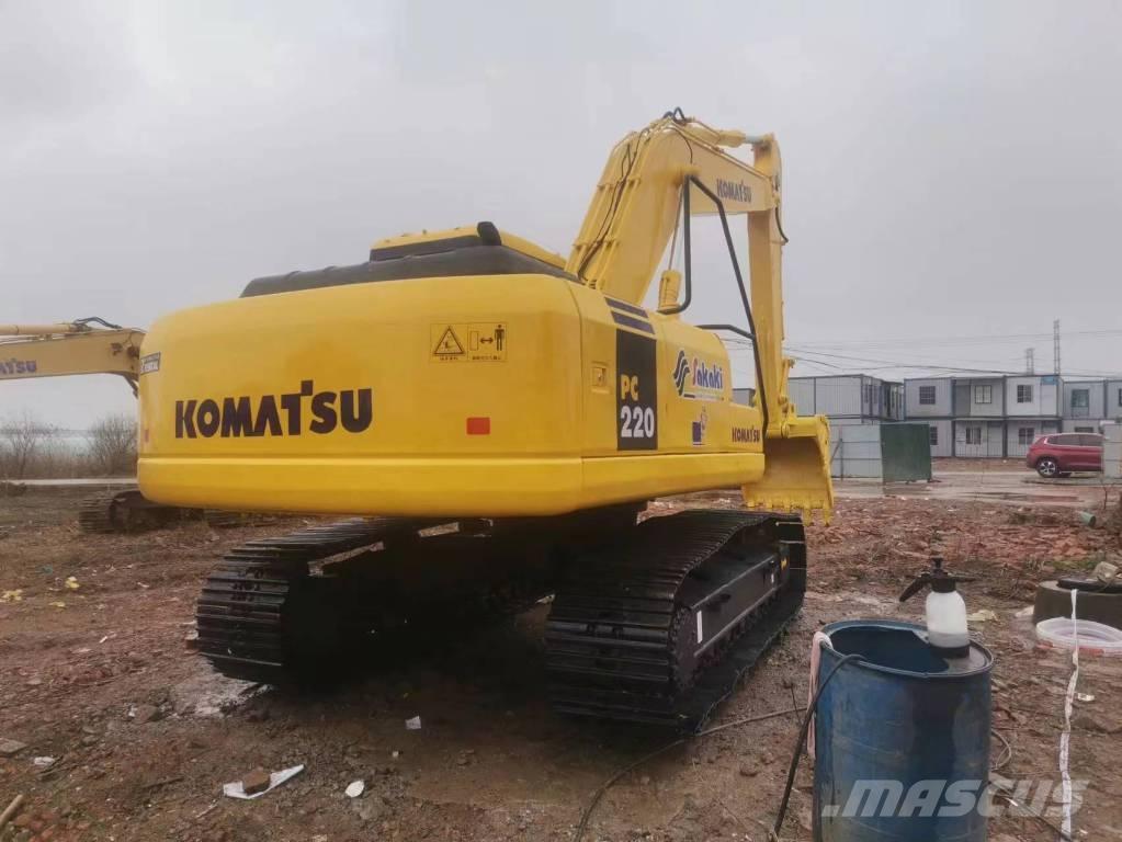Komatsu pc220-7 Pásová rýpadla