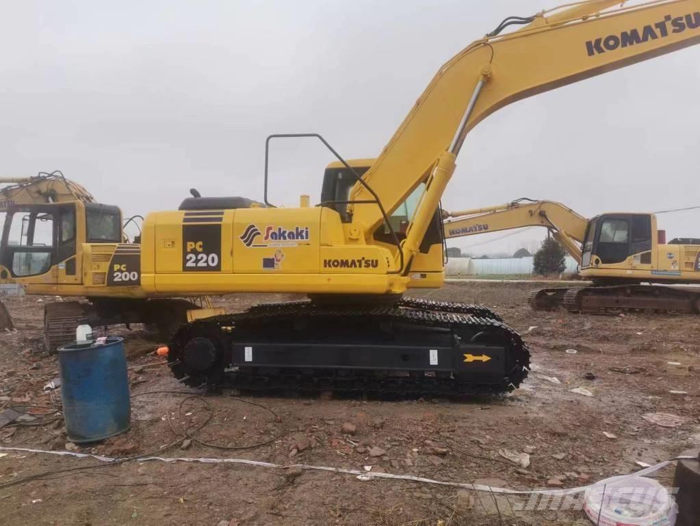 Komatsu pc220-7 Pásová rýpadla
