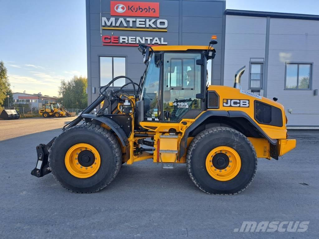 JCB 419 S Kolové nakladače