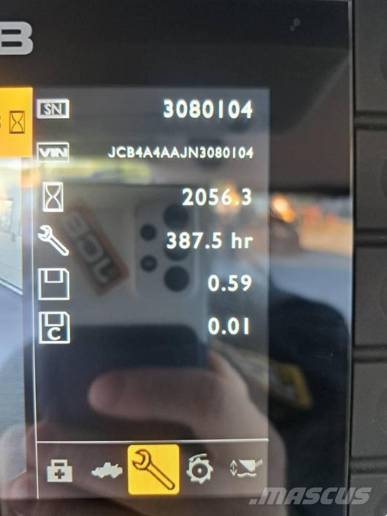 JCB 419 S Kolové nakladače
