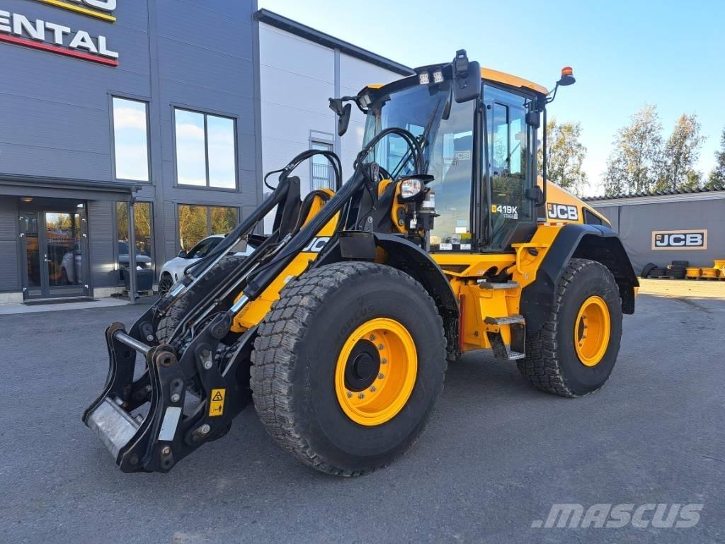 JCB 419 S Kolové nakladače
