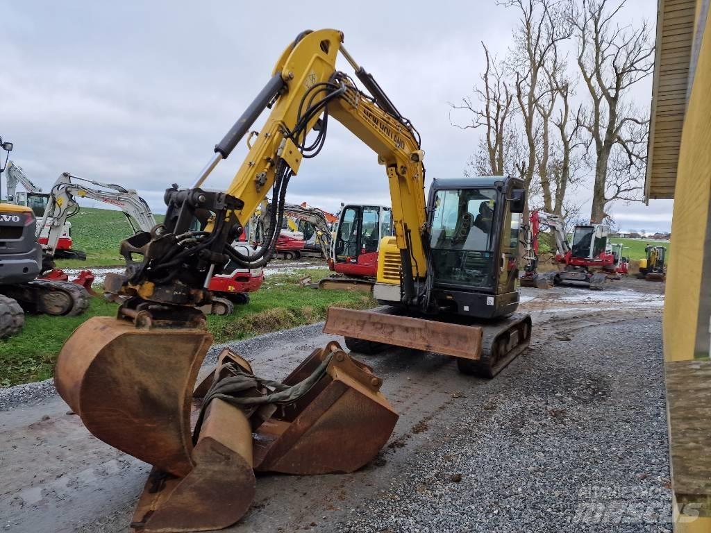 New Holland E60C Mini rýpadla < 7t