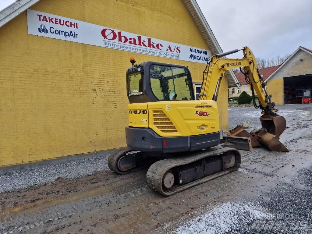 New Holland E60C Mini rýpadla < 7t