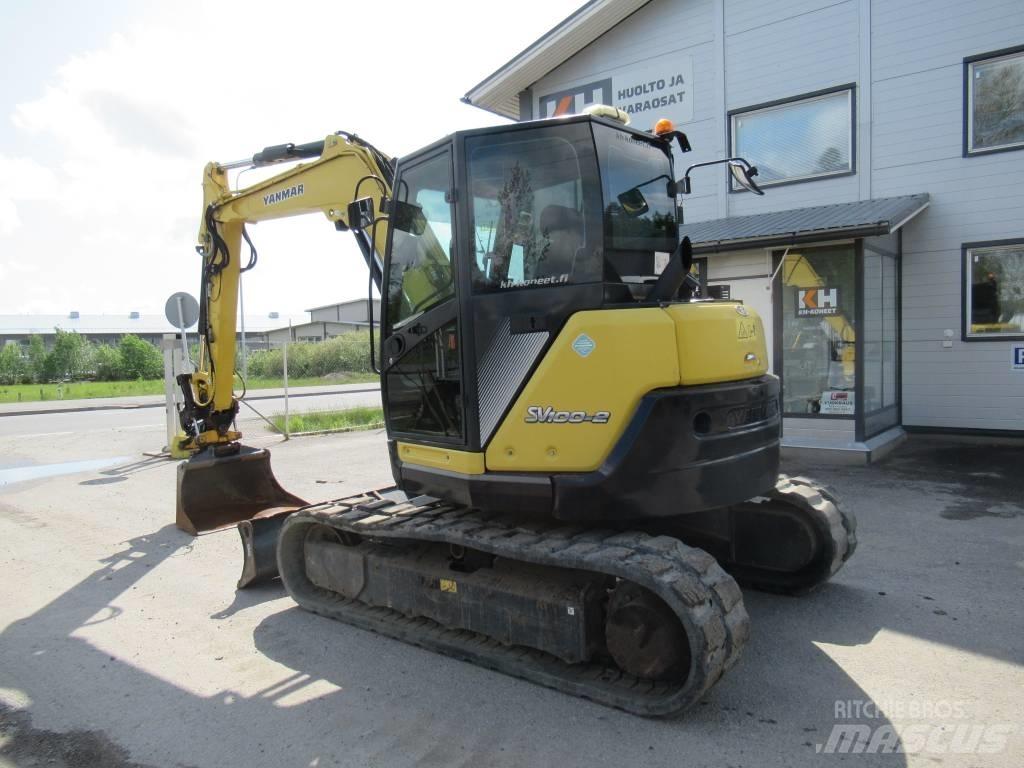 Yanmar SV 100-2A Midi rýpadla 7t - 12t