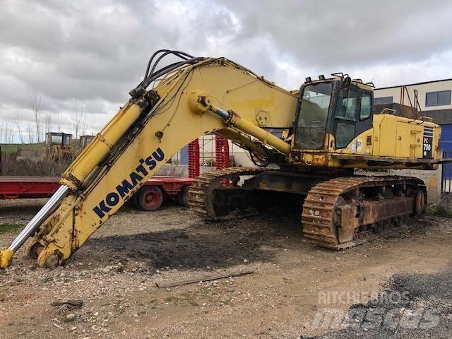 Komatsu PC 750 SE-7K Pásová rýpadla