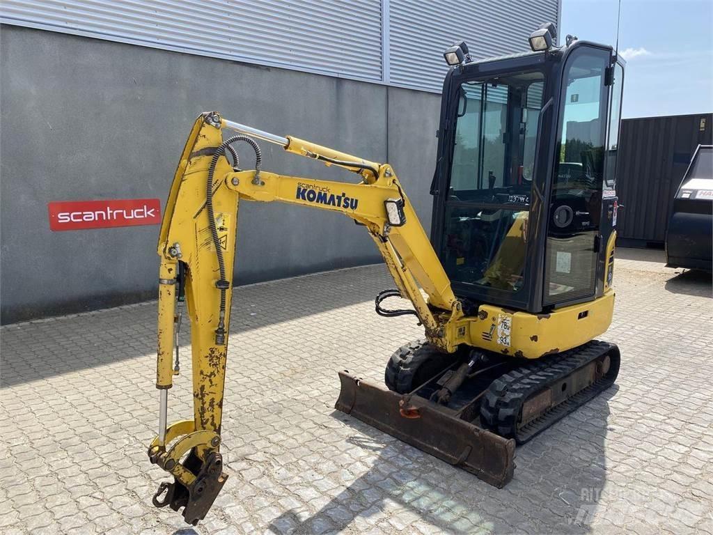 Komatsu PC16R-3HS Kolová rýpadla